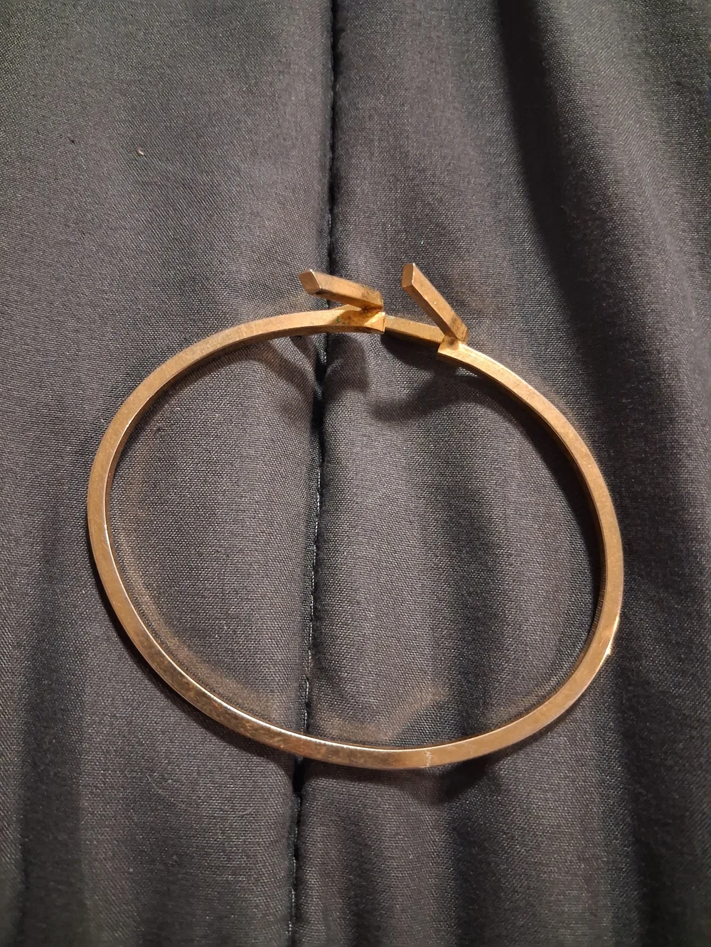 Gold Arrow Open Cuff Bracelet - Unbranded